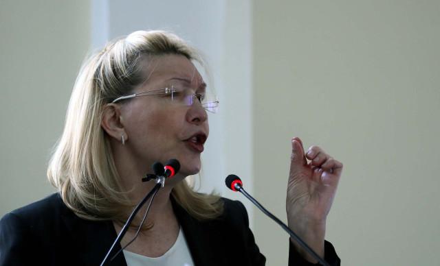 La ex-fiscal general de Venezuela, Luisa Ortega