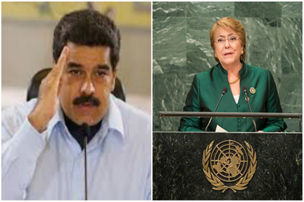 El jefe de Estado reiteró que Bachelet firmó un informe sobre Venezuela elaborado por especialistas vinculados al Departamento de Estado de EEUU.