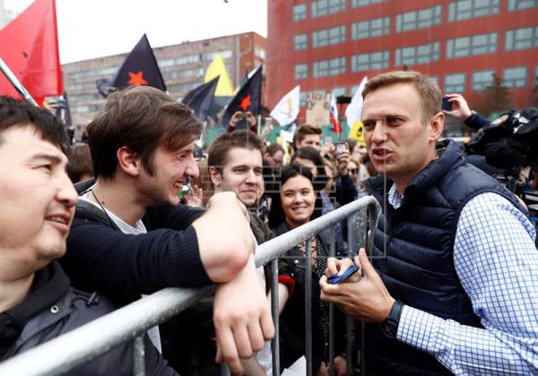 El líder opositor ruso, Alexéi Navaln