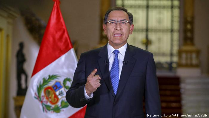 El presidente del Perú, Martín Vizcarra