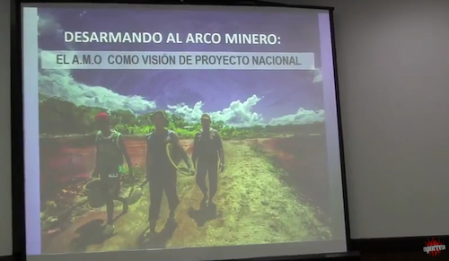 Cierre de la presentación del II Boletín del APO. Desarmando el Arco Minero: el AMO como visión de Proyecto Nacional
