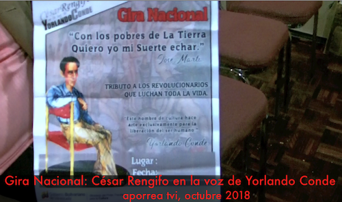 Gira Nacional de César Rengifo en la voz de Yorlando Conde.

