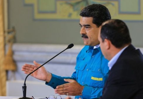 El presidente Maduro