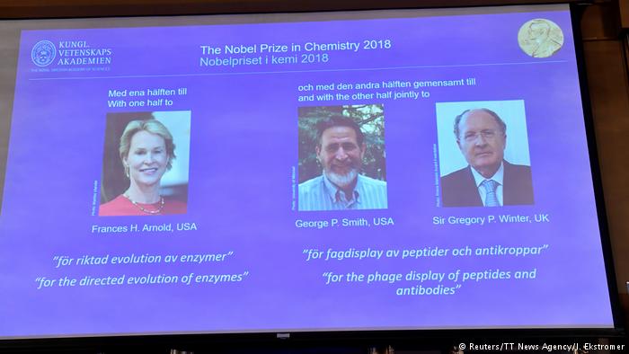 El Premio Nobel de Química 2018