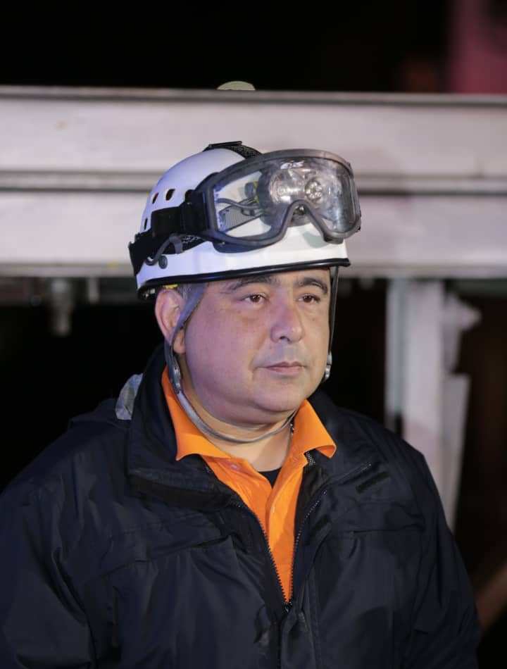 viceministro de Gestión de Riesgo y Protección Civil, G/B Randy Rodríguez