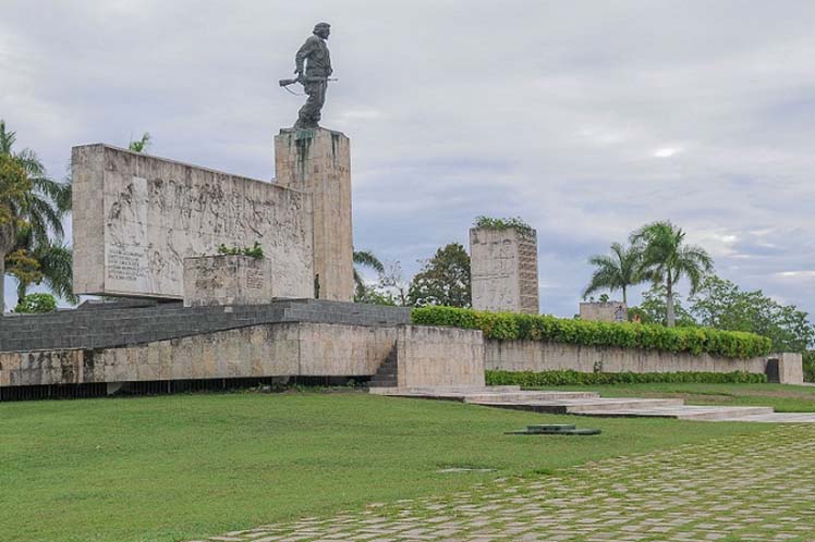 Monumento al Che en Santa Clara, Cuba, donde reposan sus restos mortales