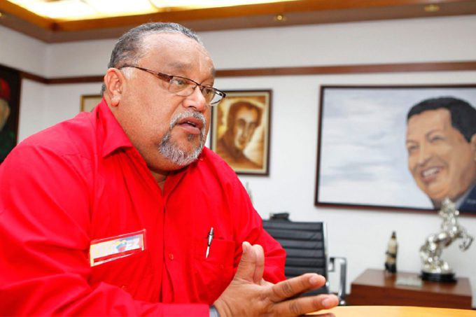 Wills Rangel, presidente de la Federación Unitaria de Trabajadores Petroleros de Venezuela (Futpv) y de la Central Bolivariana Socialista de Trabajadores (Cbst).