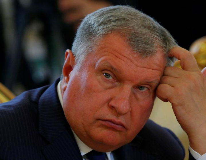 El presidente ejecutivo de Rosneft, Igor Sechin