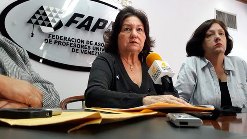 Lourdes Ramírez de Viloria, presidenta FAPUV