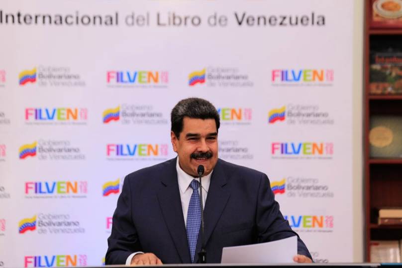 Presidente Maduro en la inauguración de la Filven 2018