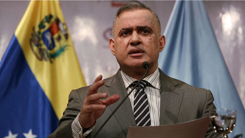 El fiscal general, Tarek William Saab