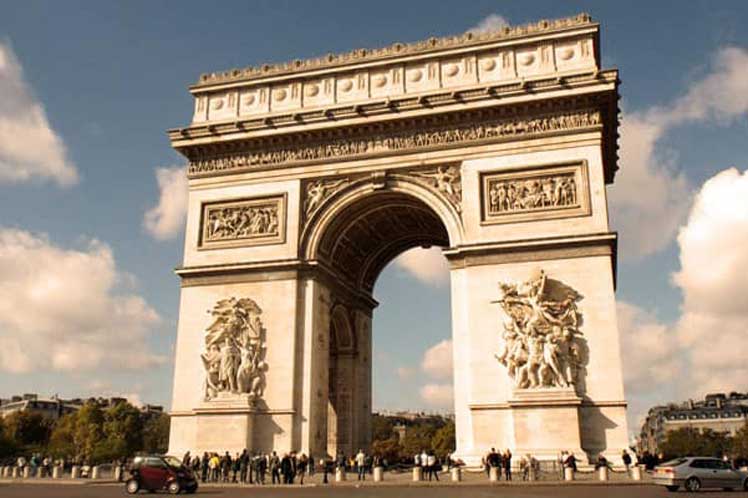 Arco del Triunfo en Francia