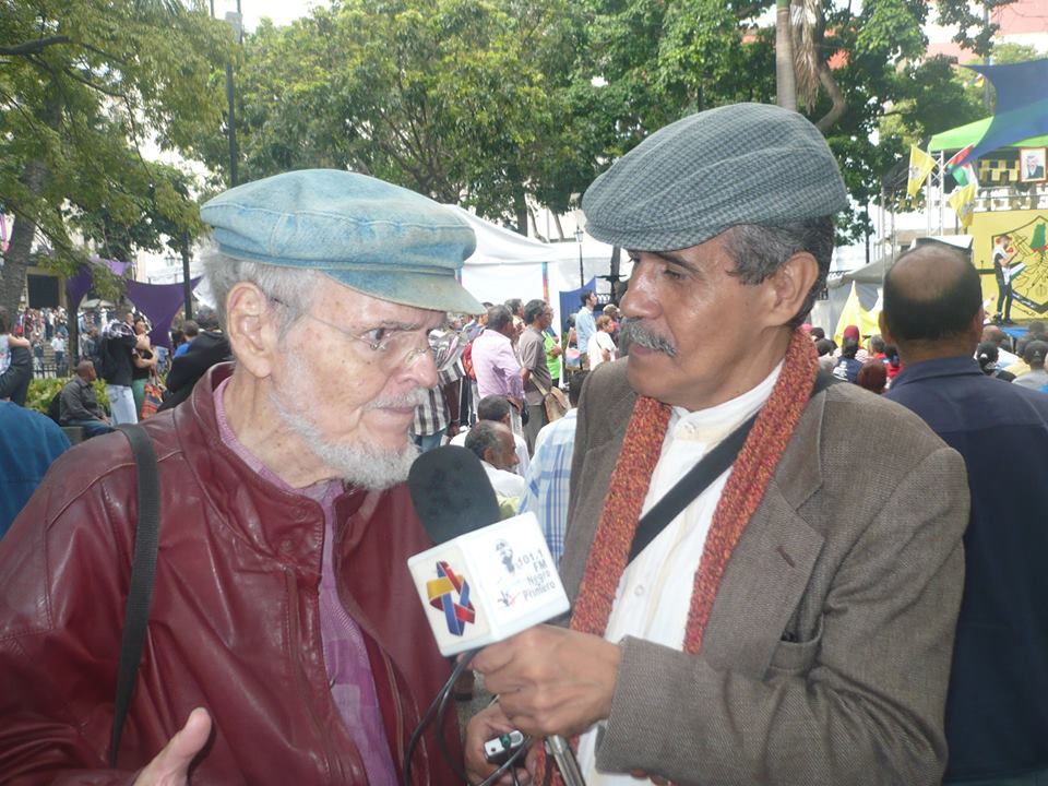 Luis Britto García entrevistado por Luis Salazar