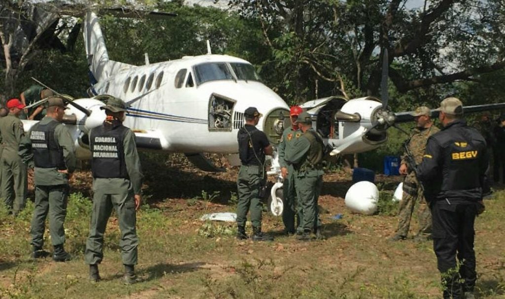 Localizan aeronave del narcotráfico