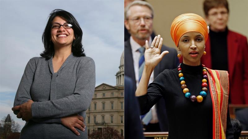 Rashida Tlaib e Ilhan Omar, primeras mujeres musulmanes electas al congreso de EEUU, son también socialistas.