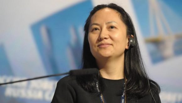 Meng Wanzhou, directora financiera e hija del fundador del gigante de telecomunicaciones Huawei. Foto: Tass/Alamy.