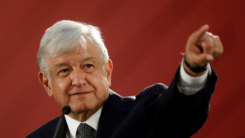 El presidente mexicano, Andrés Manuel López Obrador, en el Palacio Nacional