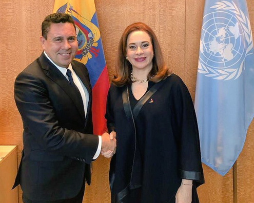 Samuel Moncada y María Fernanda Espinosa