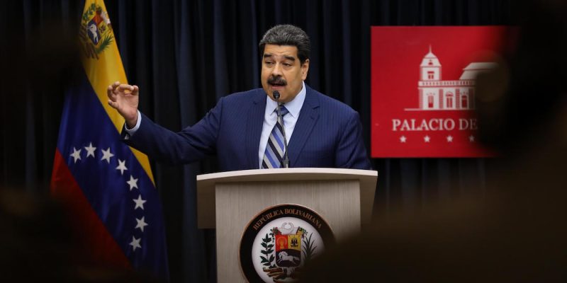 El presidente de la república, Nicolás Maduro