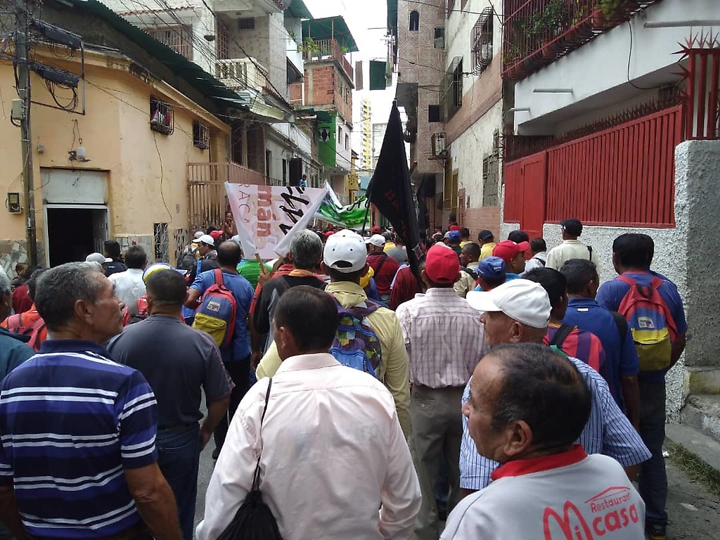 Recorrido de candidatos UPP89 por el barrio El Guarataro en Caracas