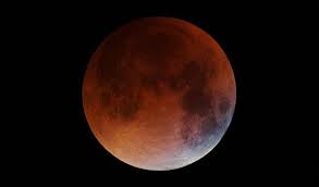 Eclipse de súper luna de sangre
