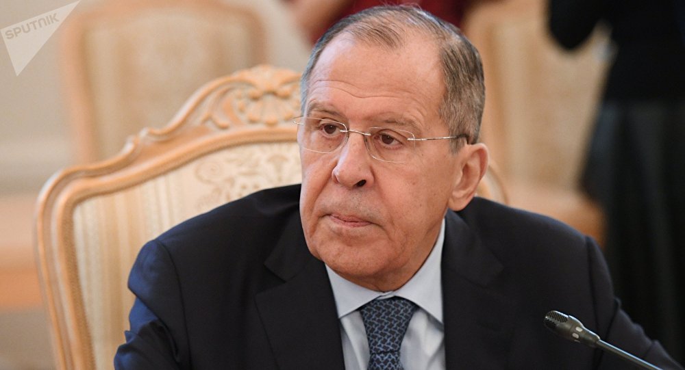 el ministro de Asuntos Exteriores ruso, Serguéi Lavrov.