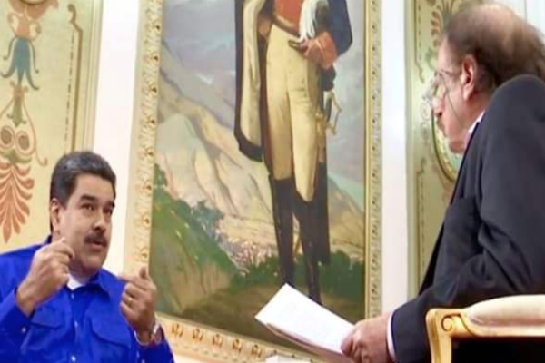 Presidente Maduro entrevistado por Ignacio Ramonet.