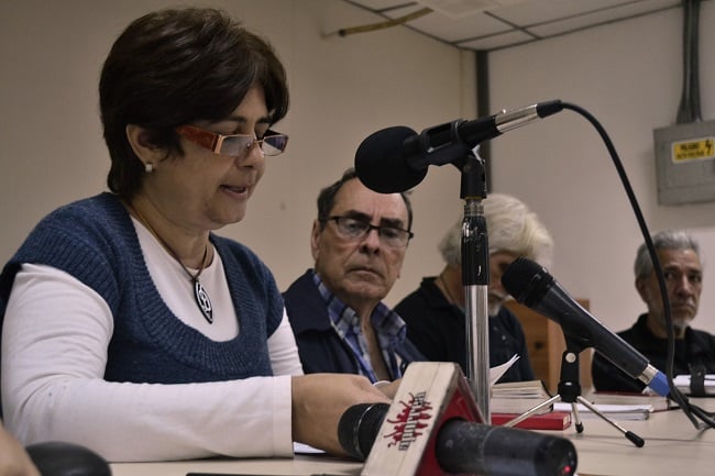 Oly Millán expone documento de la Plataforma Ciudadana en Defensa de la Constitución