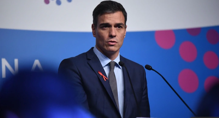 El presiedente del gobierno de España, Pedro Sánchez