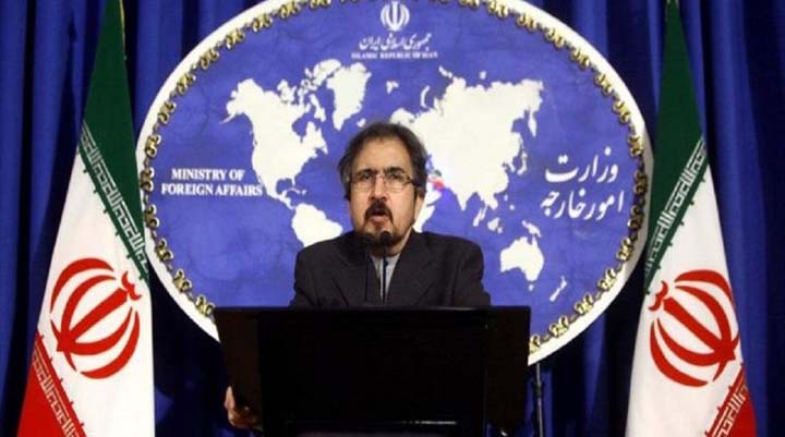 El portavoz del Ministerio de Exteriores de Irán, Bahram Qasemi.
