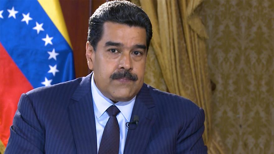 Presidente Maduro durante entrevista concedida al canal europeo Euronews