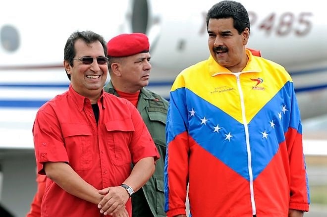 Constituyente Adán Chávez con el presidente Nicolás Maduro