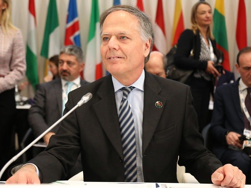 El ministro de Relaciones Exteriores de Italia, Enzo Moavero