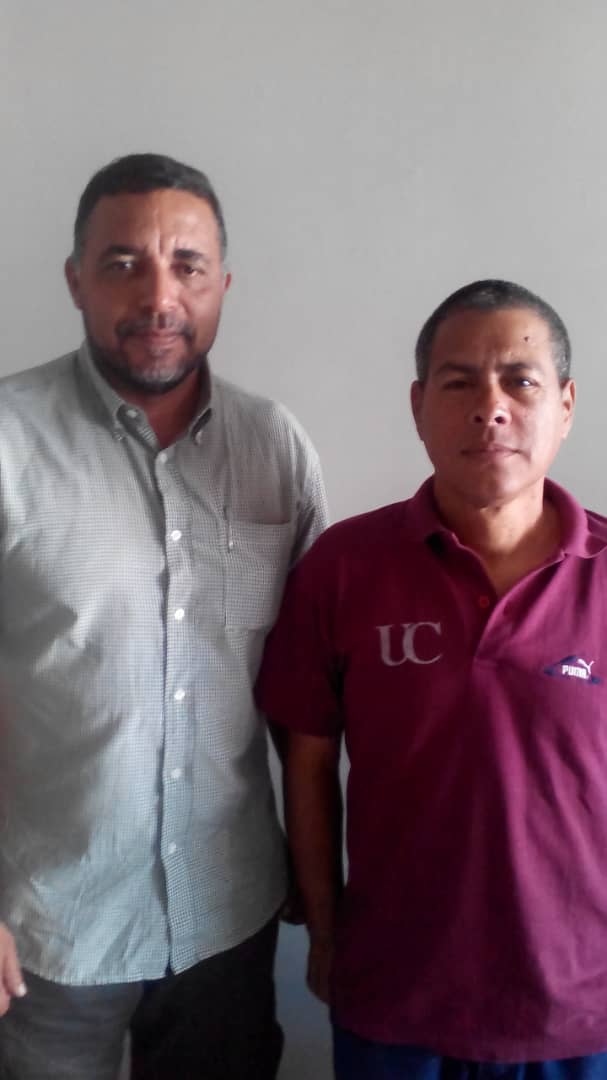 Edward Zapata y Alexis Campos, voceros designados del Frente Amplio Nacional Bolivariano