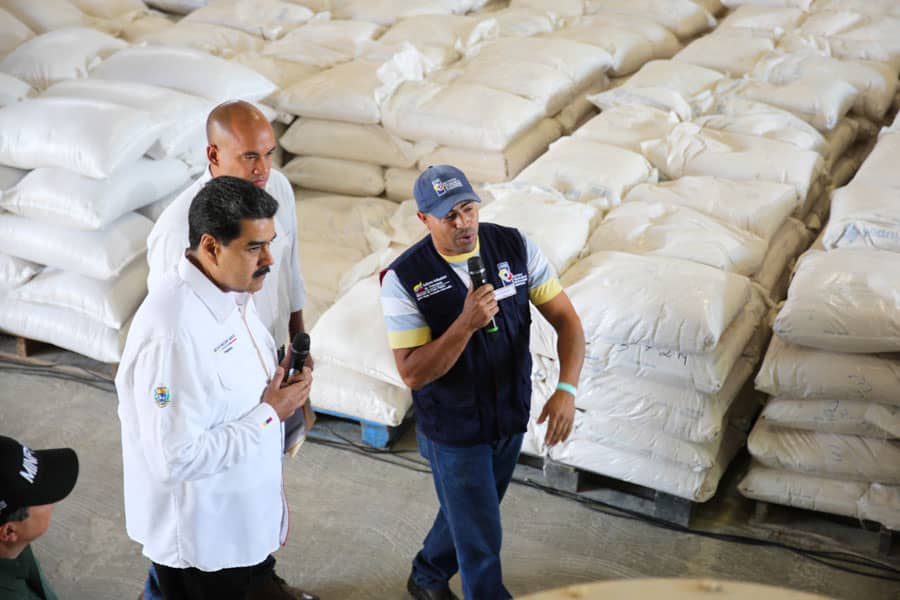 Presidente Maduro encabeza jornada de trabajo productivo desde el Complejo Agroindustrial Ezequiel Zamora, en Yare