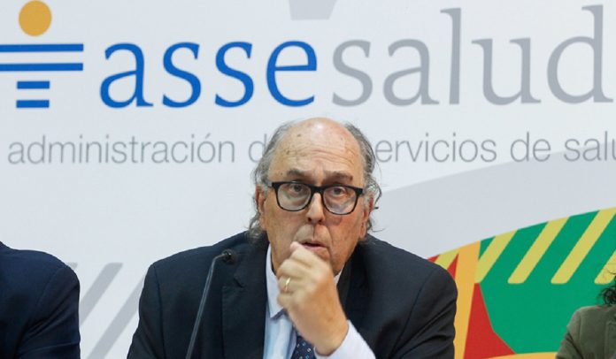 El presidente de la Administración de Servicios de Salud del Estado (ASSE), Marcos Carámbula