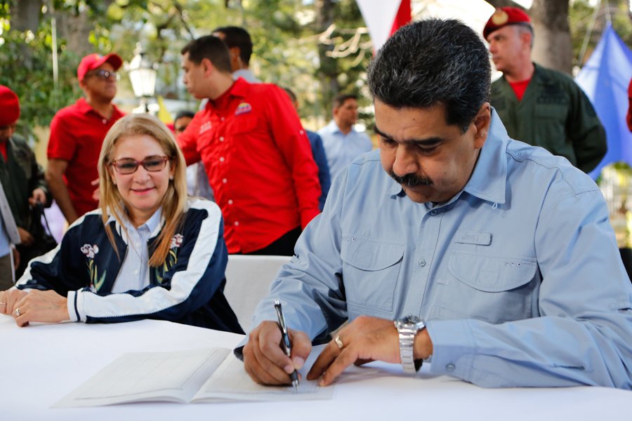 El presidente Maduro rubricó carta contra la amenaza intervencionista