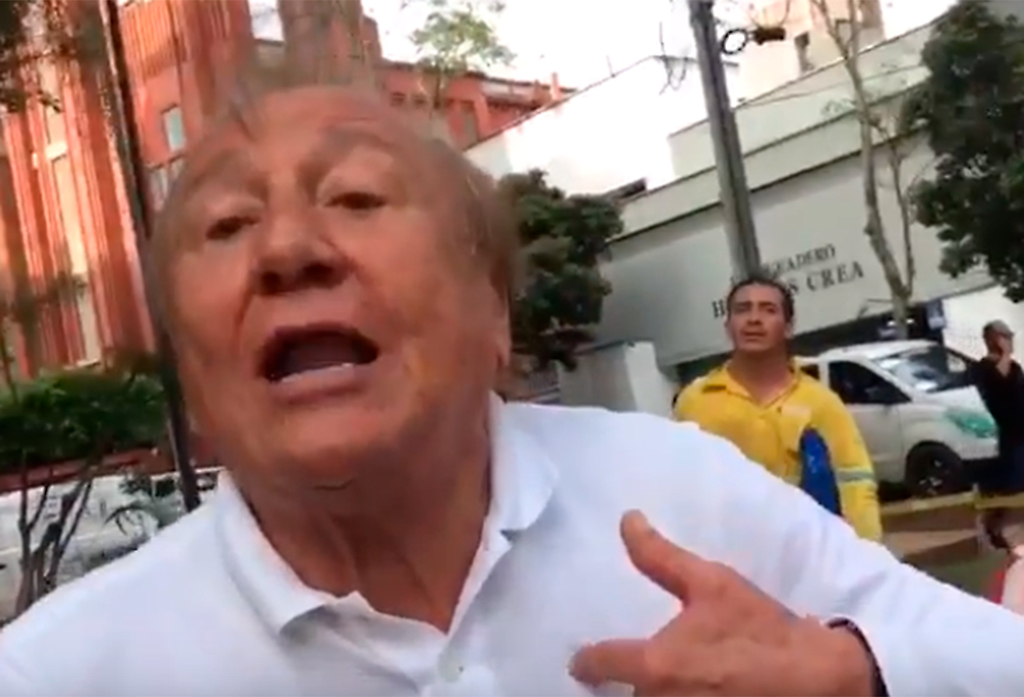 El alcalde xenófobo de Bucaramanga, Colombia, Rodolfo Hernández