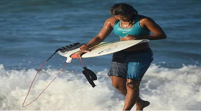 Campeona de surf 2018 Luzimara Souza