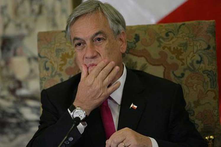El presidente de Chile Sebastian Piñera.