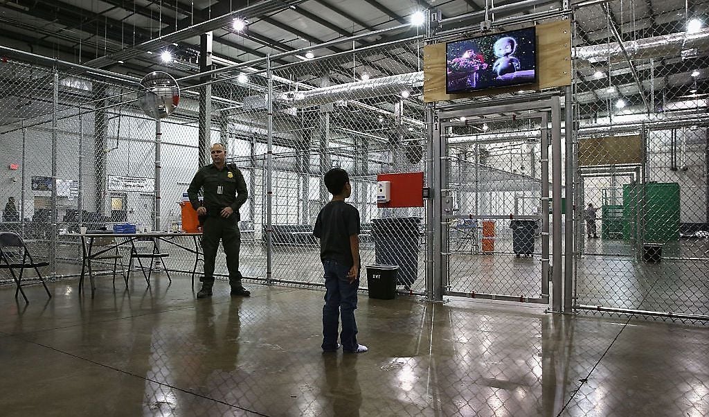 Niños bajo prisión en EEUU