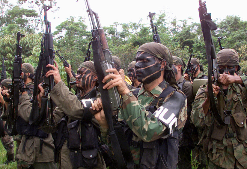 Paramilitares colombianos.