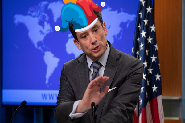 El portavoz adjunto del Departamento de Estado norteamericano, Robert Palladino.