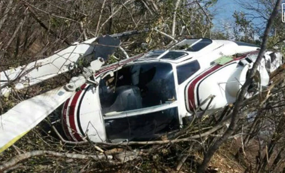El helicóptero se desplomó la mañana de este viernes, 5 de abril, en Guárico