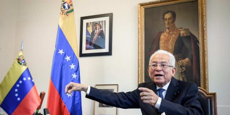 El embajador de Venezuela en la ONU, Jorge Valero