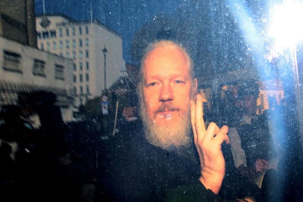 El periodista australiano Julian Assange