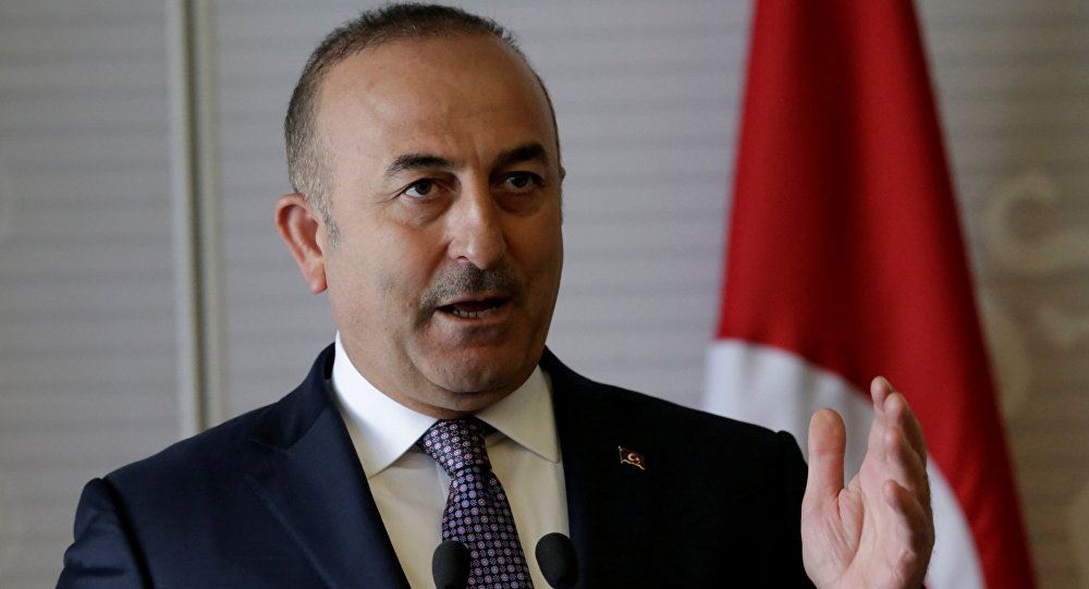 el ministro de Exteriores turco, Mevlut Cavusoglu.