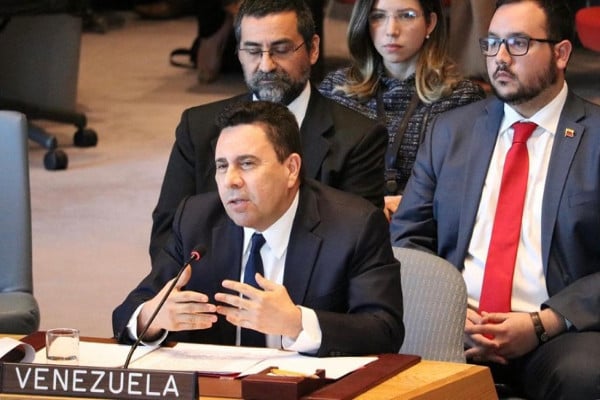 Samuel Moncada, embajador de Venezuela en ONU.