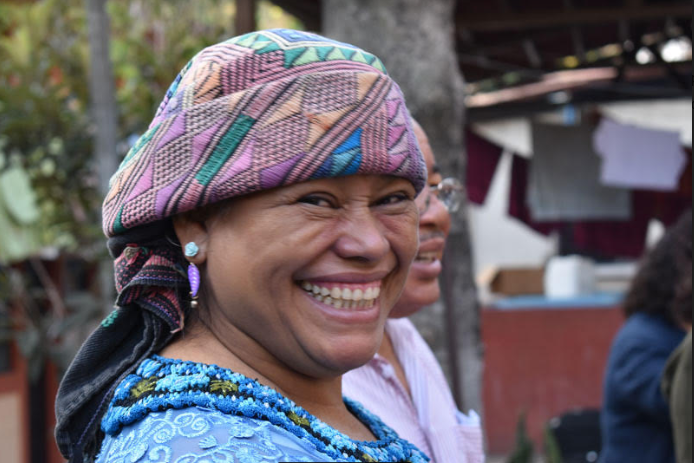 Margarita Valenzuela, coordenación da Asociación Cordinadora Nacional de Pobladores de áreas marginales de Guatemala (ACONAPAMG)