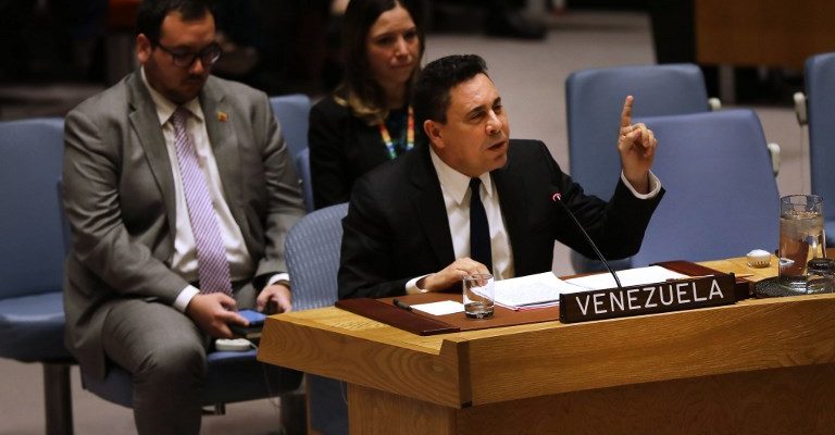 Samuel Moncada, embajador de Venezuela en la ONU
